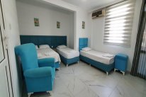 Fethiye Merkez'de Yarım Pansiyon 4 KİŞİLİK AİLE ODASI 