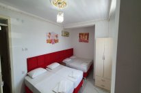 Fethiye Merkez'de Yarım Pansiyon 4 KİŞİLİK AİLE ODASI 